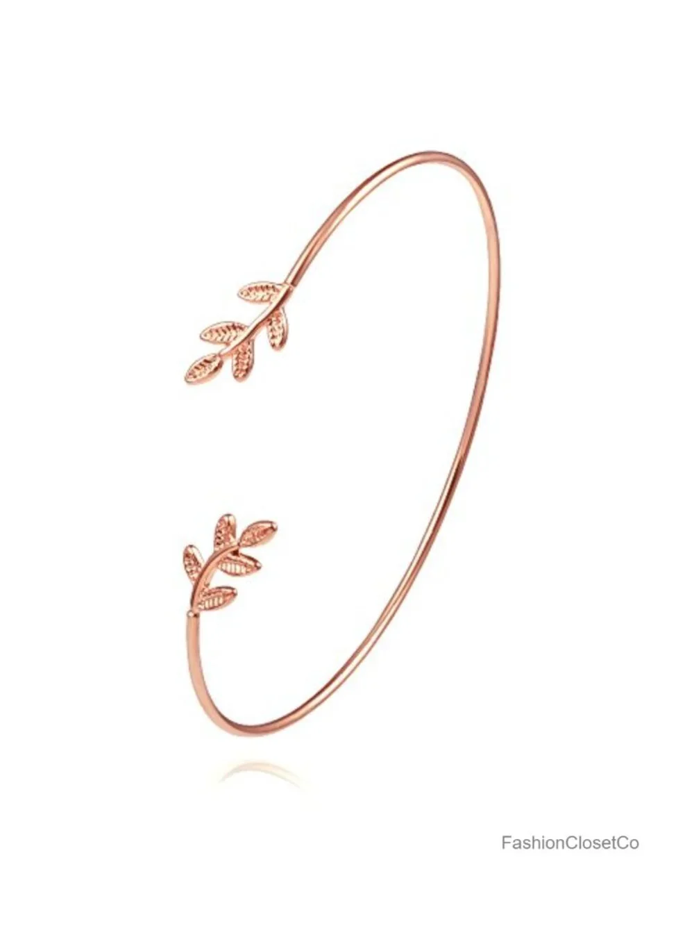 Adjustable Open Cuff Wire Bangle Bracelet Copper Zinc Alloy